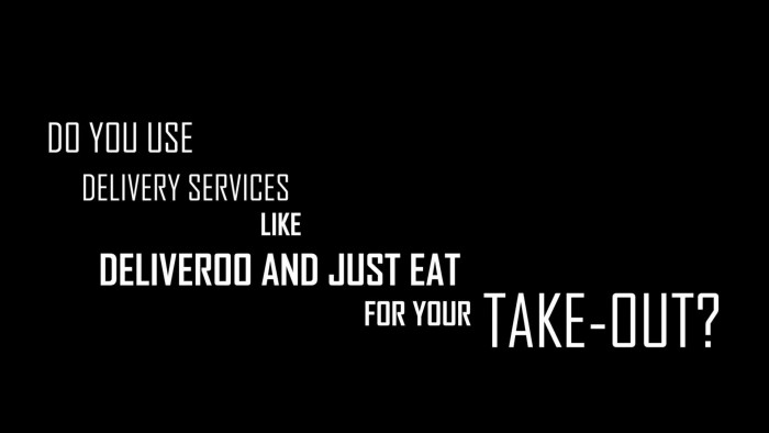 Takeaway Delivery Difference Between Just Eat And Deliveroo